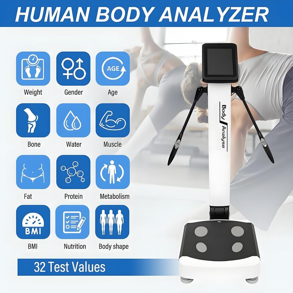 Body composition analyzer at Peak Glow Wellness in Ontario CA